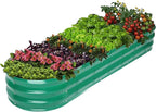 GADI Raised Garden Bed Kit for Vegetables Flower Galvanized Metal Planter Boxs by GADI