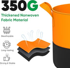 15-Gallon Grow Bags for Potato Planting: 6 Pack Heavy Duty 350G Thickened - Image 3