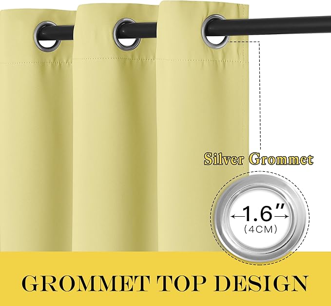 NICETOWN Blackout Room Divider Curtains - Image 5