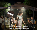 ABCCANOPY Grill Gazebo with 2 Side Awnings - Image 7