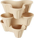 Set of 3 Stacking Planter Tower by PureGarden