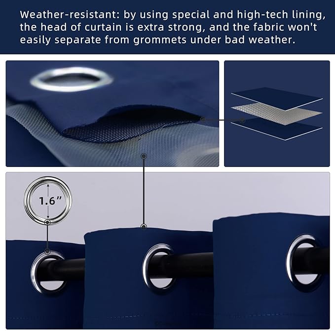 Water Proof Outside Curtains - Image 3
