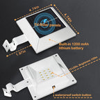 Solar Flag Pole Light, Bright White 6000k Flagpole Light Upgrade Solar Powered - Image 6