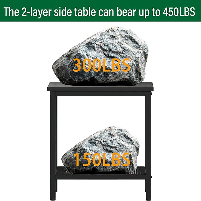 Rectangular Outdoor Side Table - Image 4