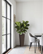 Greesum Set of 2 Tall Plastic Planters - Image 6