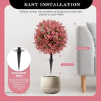 Artificial Topiary Bushes for Outdoors - Image 4