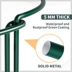 TCBWFY Plant Support Stakes for Large Heavy Plants, Interlock Garden Supports - Image 3