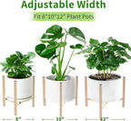 Aripark Plant Stand Indoor Adjustable, Metal Modern Plant Stands, Small Heavy - Image 2