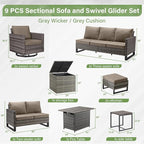 Belord Outdoor Sectional Sofa - Image 2
