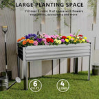 Vengarus Galvanized Raised Garden Bed Outdoor - Image 5