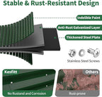 Kesfitt Raised Garden Bed Outdoor, Galvanized Steel Metal Raised Bed Planter - Image 2