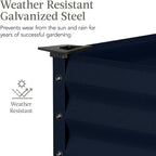 Best Choice Products 48x24x30in Galvanized Raised Garden Bed, Metal Elevated - Image 4