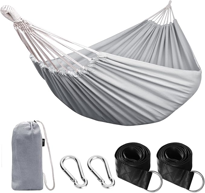 ANYOO Cotton Hammock Portable Camping Hammocks by Anyoo
