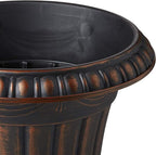 Arcadia Garden Products PL10CP Classic Traditional Plastic Urn Planter - Image 3