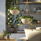 La Jolie Maison 10 Inch Hanging Planters - Image 4
