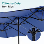 DUMOS 15FT Large Patio Umbrella - Image 5