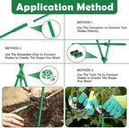 Cludoo 232PCS Garden Stakes Set - Image 7