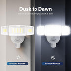 Onforu 75W LED Flood Light Motion Sensor Outdoor, 7000lm Dusk to Dawn Flood - Image 6