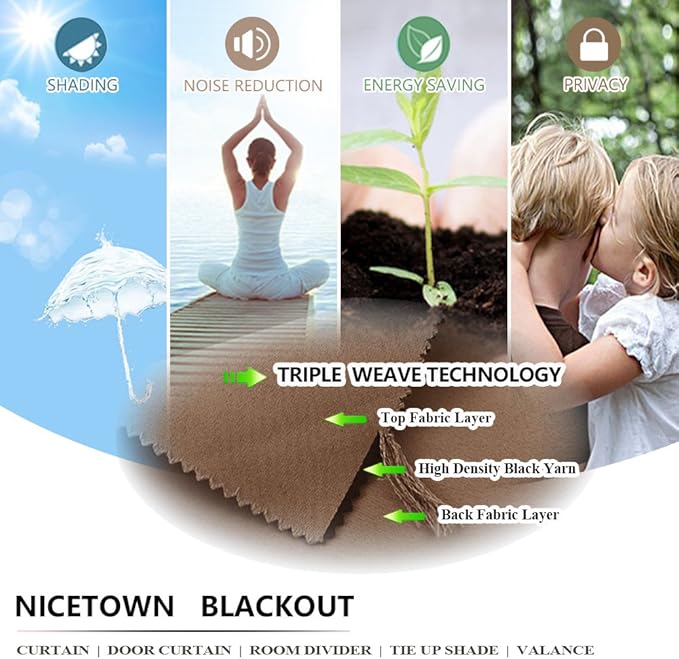 NICETOWN Outdoor Divider Curtain Waterproof - Image 6