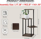 AZERPIAN Plant Stand 4 Tier Indoor Metal Flower Shelf - Image 4