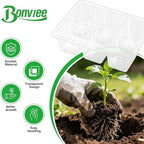 Bonviee 10 Packs Seed Starter Tray - Image 3