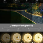 DBFAIRY 50Ft Solar LED Strip Lights Outdoor, Large Capacity Solar Powered Light - Image 4