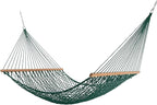 Castaway Living 13 ft. Double Traditional Hand Woven Green Polyester Rope by CastawayLiving