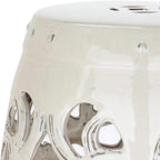 Safavieh Imperial Vine Ceramic Decorative Garden Stool - Image 2