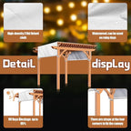 Universal Pergola Replacement Canopy Outdoor Canopy Shade Cover Waterproof - Image 3