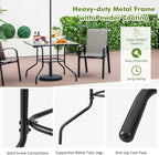 Tangkula 35 Inch Patio Dining Table - Image 6