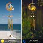 Moon Cardinal Wind Chime for Outside - Image 5