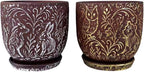 Decorative Ceramic Planter Pot by Claybourne