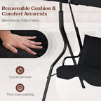 Tangkula 3 Person Porch Swing, Patio Swing - Image 5