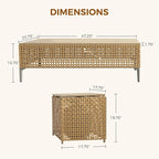 Grand patio 12-Piece Patio Furniture Set - Image 9