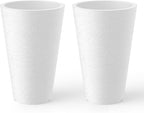Kante Tall Round Planter Set of 2, 13 Inch Tall Decorative Planter Pots by Kante