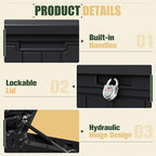 JUMMICO 270 Gallon Outdoor Storage Deck Box - Image 2