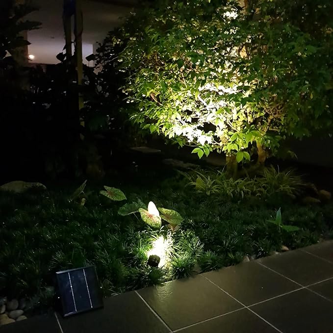 Solar Outdoor Spotlight Legacy 50X 4PK, Garden Landscape Yard Pathway Light - Image 9