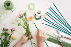 Garden Wood Plant Stakes Green Bamboo Sticks, HAINANSTRY Sturdy Floral Plant - Image 6