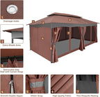 COBIZI Gazebo 12x20 Heavy Duty Gazebos - Image 7