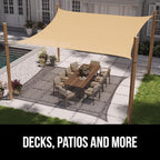 GORILLA GRIP Heavy Duty Sun Shade, UV Protection Fade Tear and Rust Resistant - Image 7