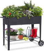 31.5" Tall Raised Garden Bed by FOYUEE