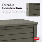 Keter Westwood 150 Gallon Resin Large Outdoor Storage Box - Image 7