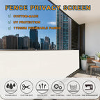 LOVE STORY Balcony Privacy Screen, UV Protection and Weather-Resistant - Image 5