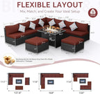 NICESOUL Backyard Furniture Set - Image 4