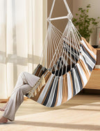 Chihee Hammock Chair Hanging Swing Max 500 Lbs 2 Cushions Included Metal - Image 2