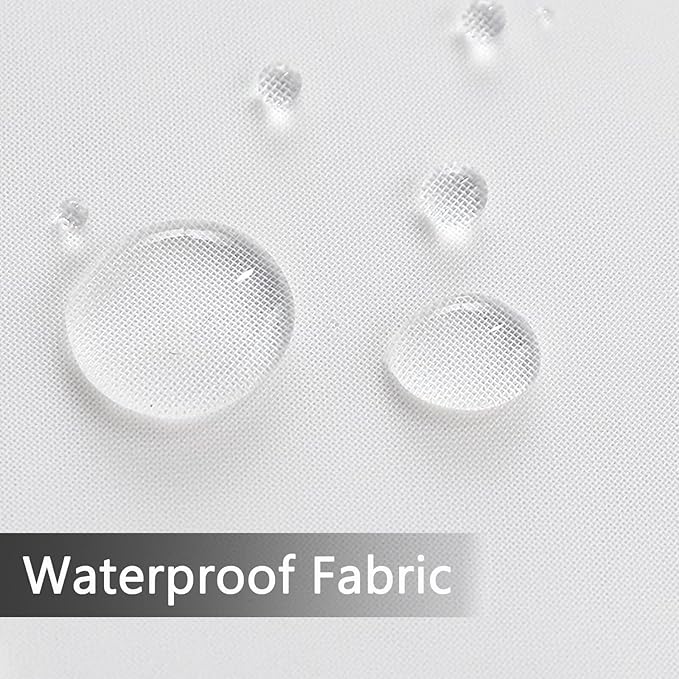 SpaceDresser Waterproof Outdoor Sheer Curtains - Image 6