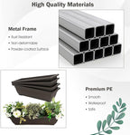 Giantex 2 Pcs 4.1FT Vertical Raised Garden Bed, 4-Tier Elevated Planter Box w/4 - Image 7