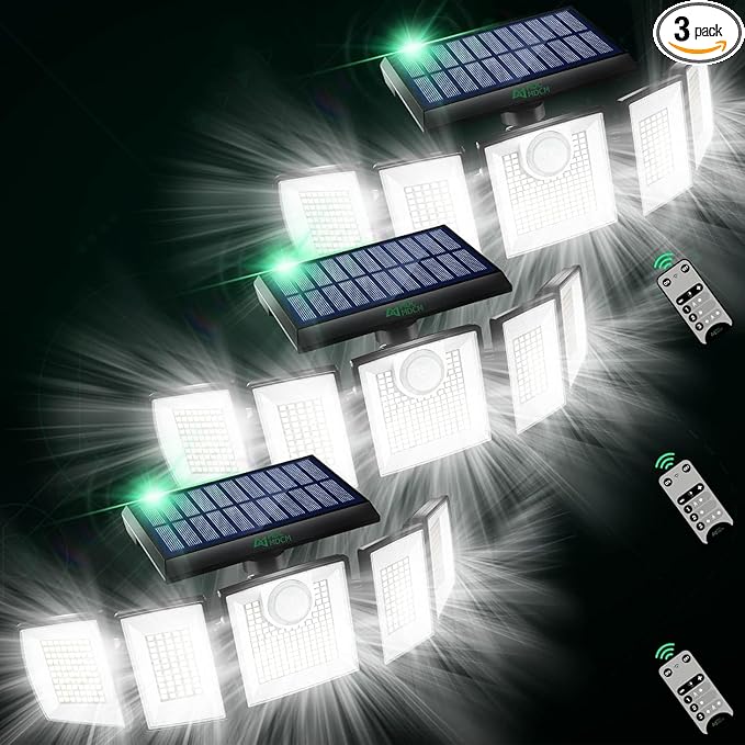 Solar Lights Outdoor Waterproof Motion Sensor by MDCMDCMSolarLightsOutdoor