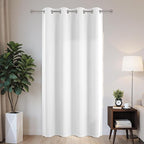 Joydeco Blackout Patio Sliding Door Curtains 96 Inches Long, Grommet Privacy by JOYDECO