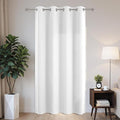 Joydeco Blackout Patio Sliding Door Curtains 84 Inches Long, Grommet Privacy by JOYDECO